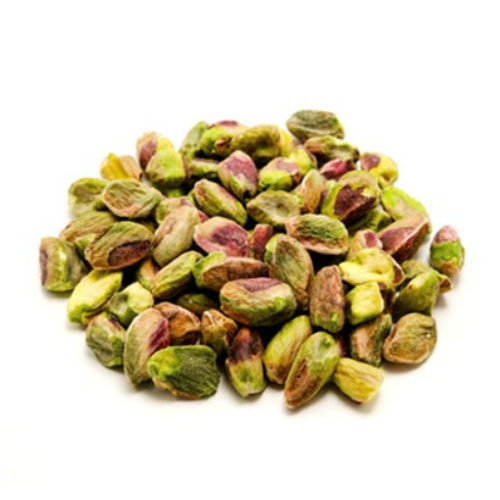 pistaches vertes décortiquées